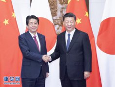 习近平会见日本首相